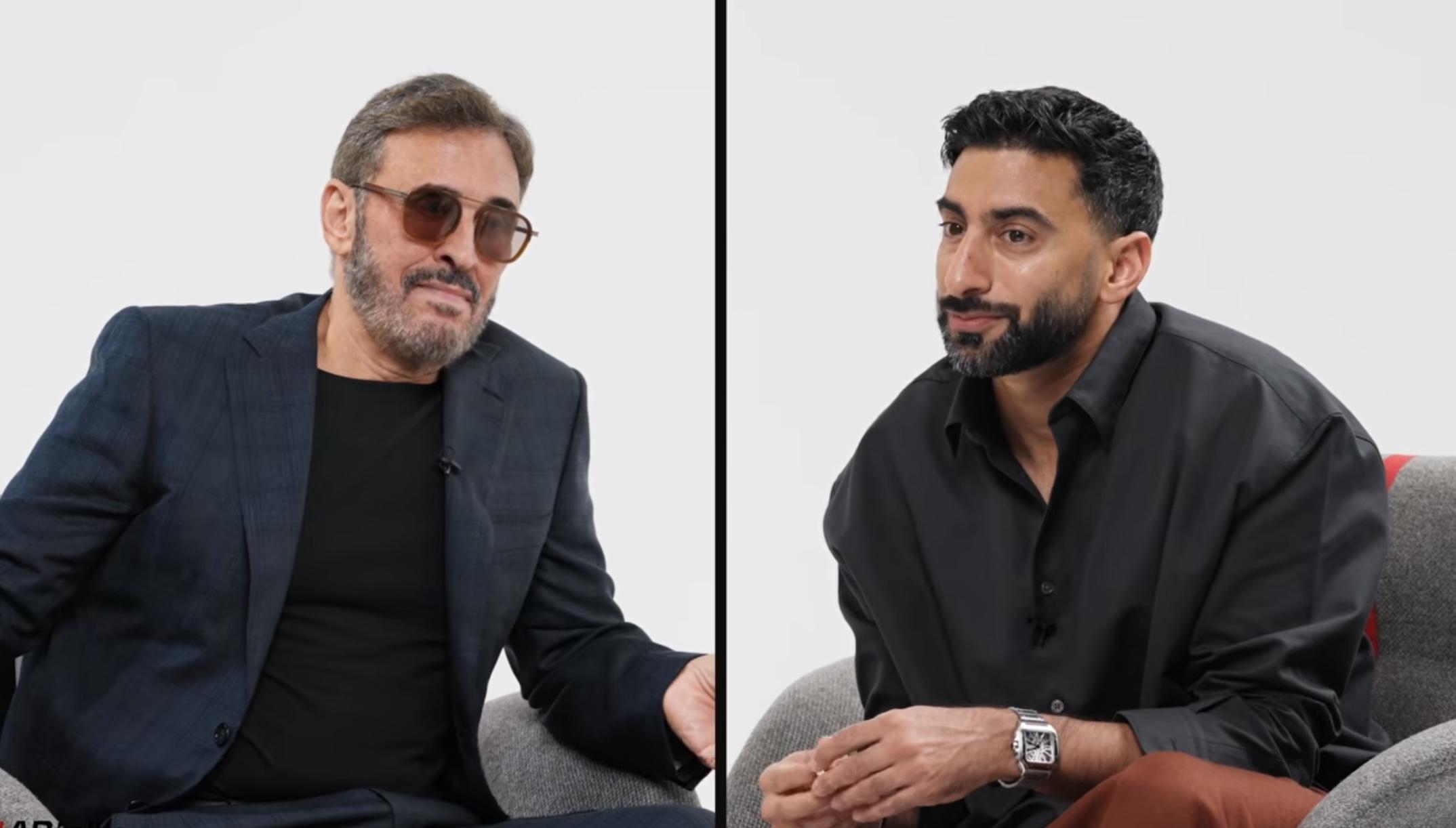 "ملخص" لقاء كاظم الساهر مع أنس بوخش: عندما يفتح "القيصر" قلبه ويحكي أسرار الروح